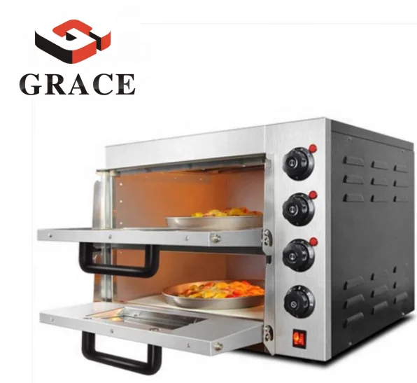  Grace кухня большой емкости для отеля кухни пекарское оборудование электрическая Двухуровневая печь выпечки хлеба