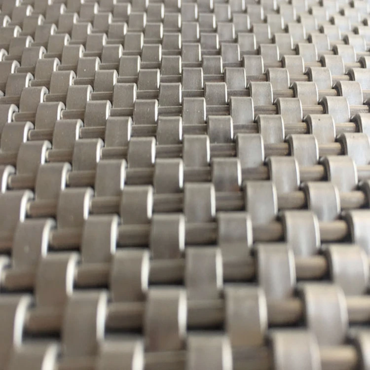 Woven metal for cab interiors