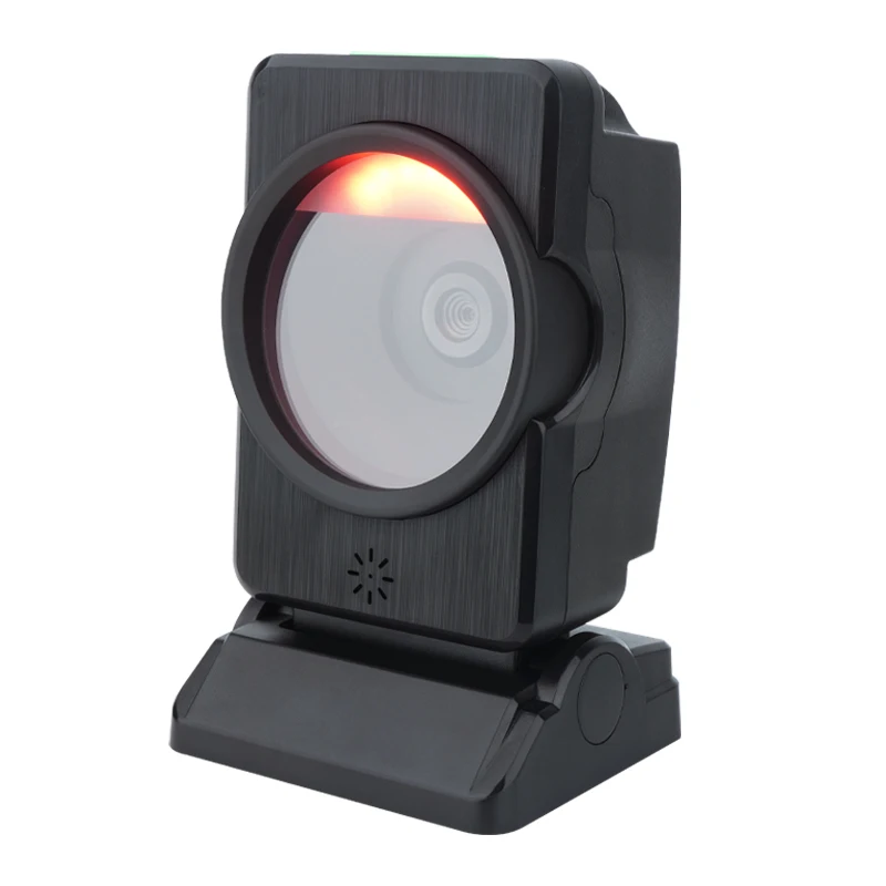 KEFAR 2D Platform Barcode Scanner Desktop Automatic Sensing Data Matrix Bar code Reader Hand-Free Wired USB Scanner Supermarket