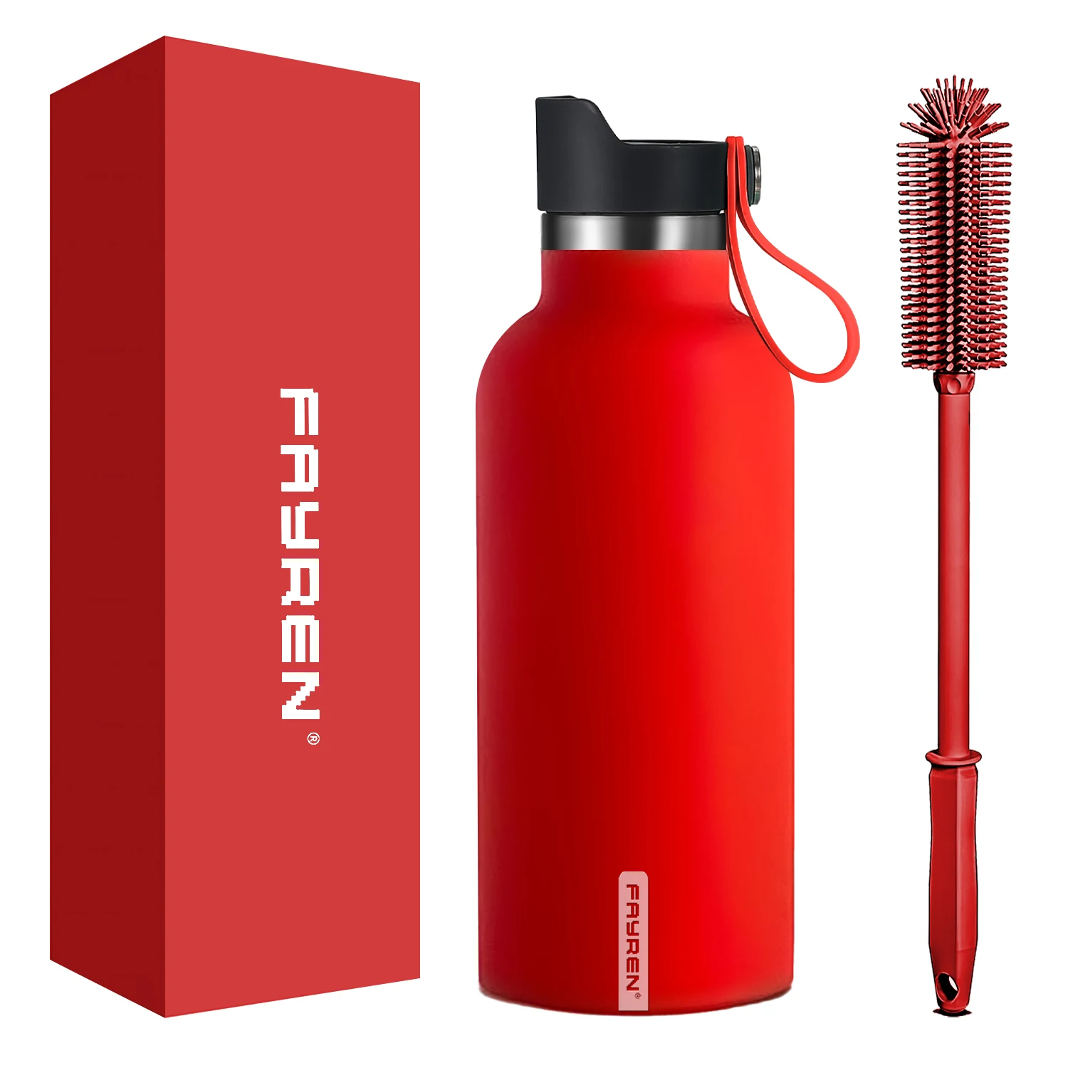 750ml Wholesale Metal bottle Stainless Steel Thermal Vacuum Thermos Coffee Tea Water bottle Stainless Steel Valve