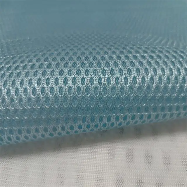 3d Air Mesh Fabric Lightweight Shoes Plaid for Crib Liner Jiujiuxin Weaving Warp Knitted Jiangsu Tricot 100% Polyester Dai Mesh