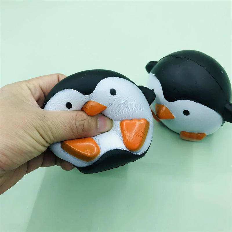 Popular funny slow rebound toys soft Squishy penguin design squishy toy
