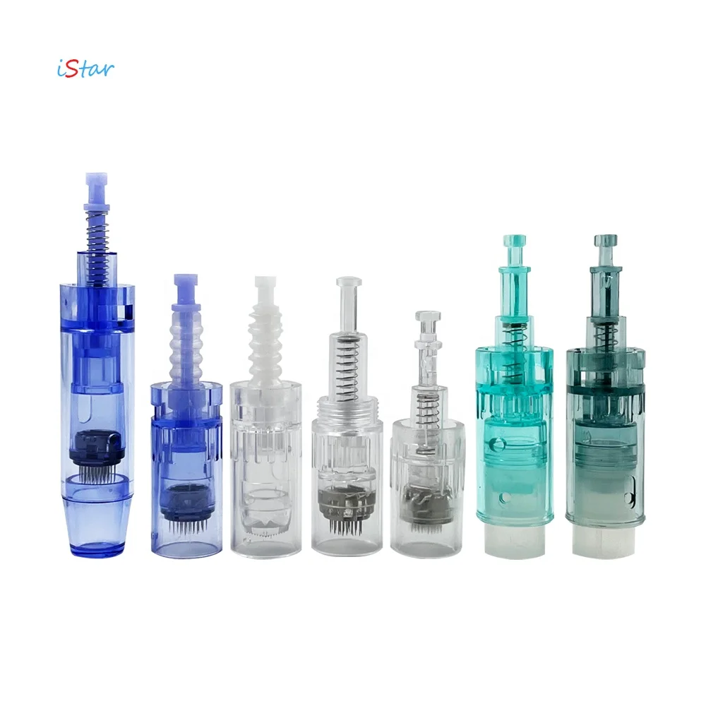 Hot Selling 2021 Dermapen A6 Derma Cartridges 1 3 5 7 9 12 24 36 42 pins nano Dr Pen Needles