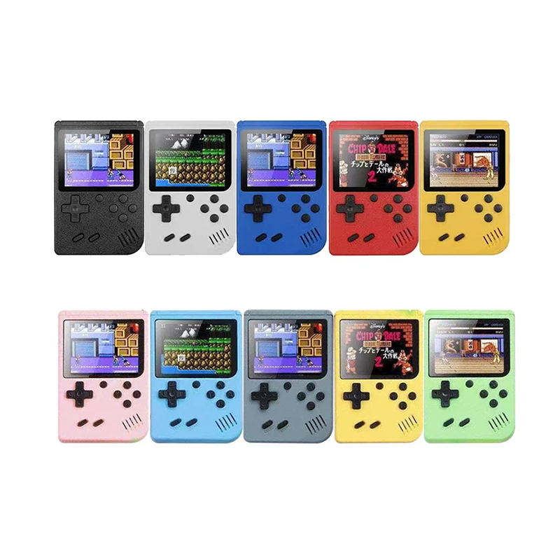 400 In 1 Games MINI Handheld Portable Retro Video Console Handheld Game Players Boy 3.0 Inch Color  Screen Game Player Gift Boy