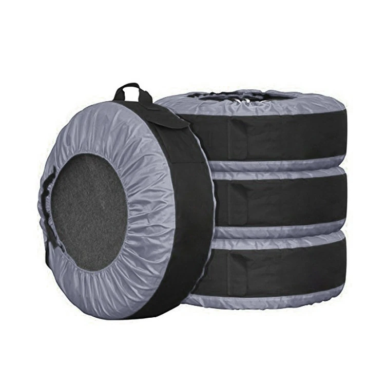 Professional Manufacturer Motorcycle Spare Tire Cover Tire Bag  Suitable For 13-20 Inch Tire