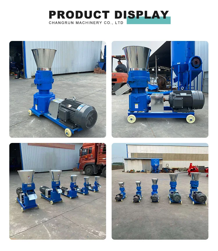 farms use household small manual animal feed pellet machine high quality flat die granulator