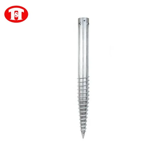 earth anchor ground screw post spike for ground system