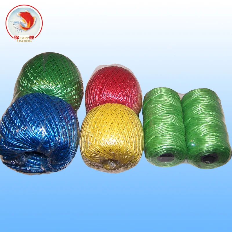 Hot Sale Plastic Raffia Twine Untwisted Pp Twine Plastic Strapping Rope Pp Yarn Pp Film String for Packing
