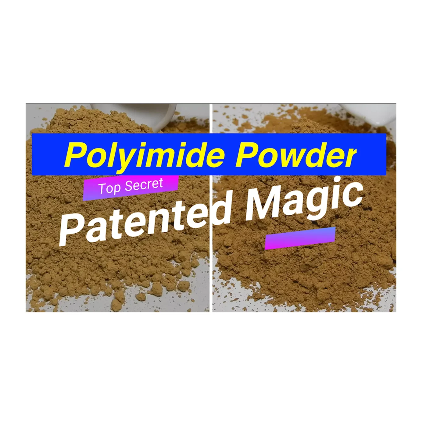 Made in Japan Excellent heat resistance for PTFE compound filler polymer thermoset polyimide powder