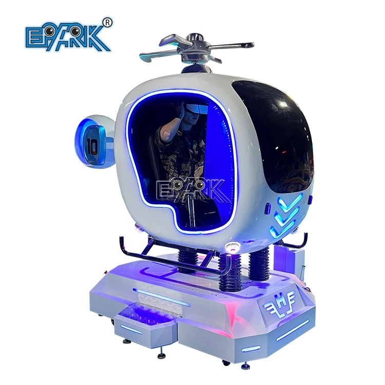 Vr Flight Helicopter Simulator 9d Vr Plane With 360 Degree Free Vision For Children/Kids Play Game