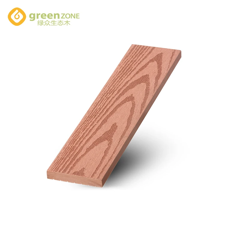 Durable terrace wood composite decking outdoor flooring for deck