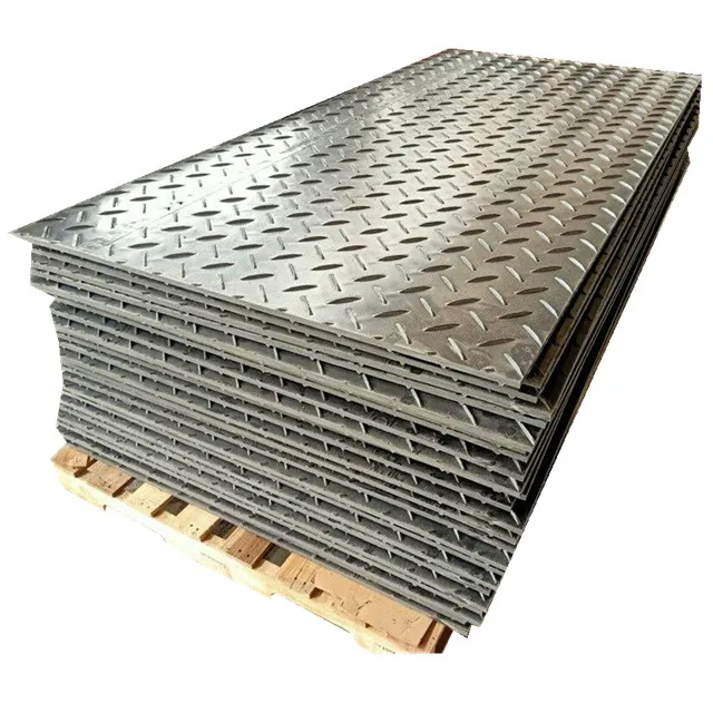 4x8 ft plastic hdpe ground protection mat 1220*2440mm temporary access mud mats Factory supplied ground protection mat 20-200 mm