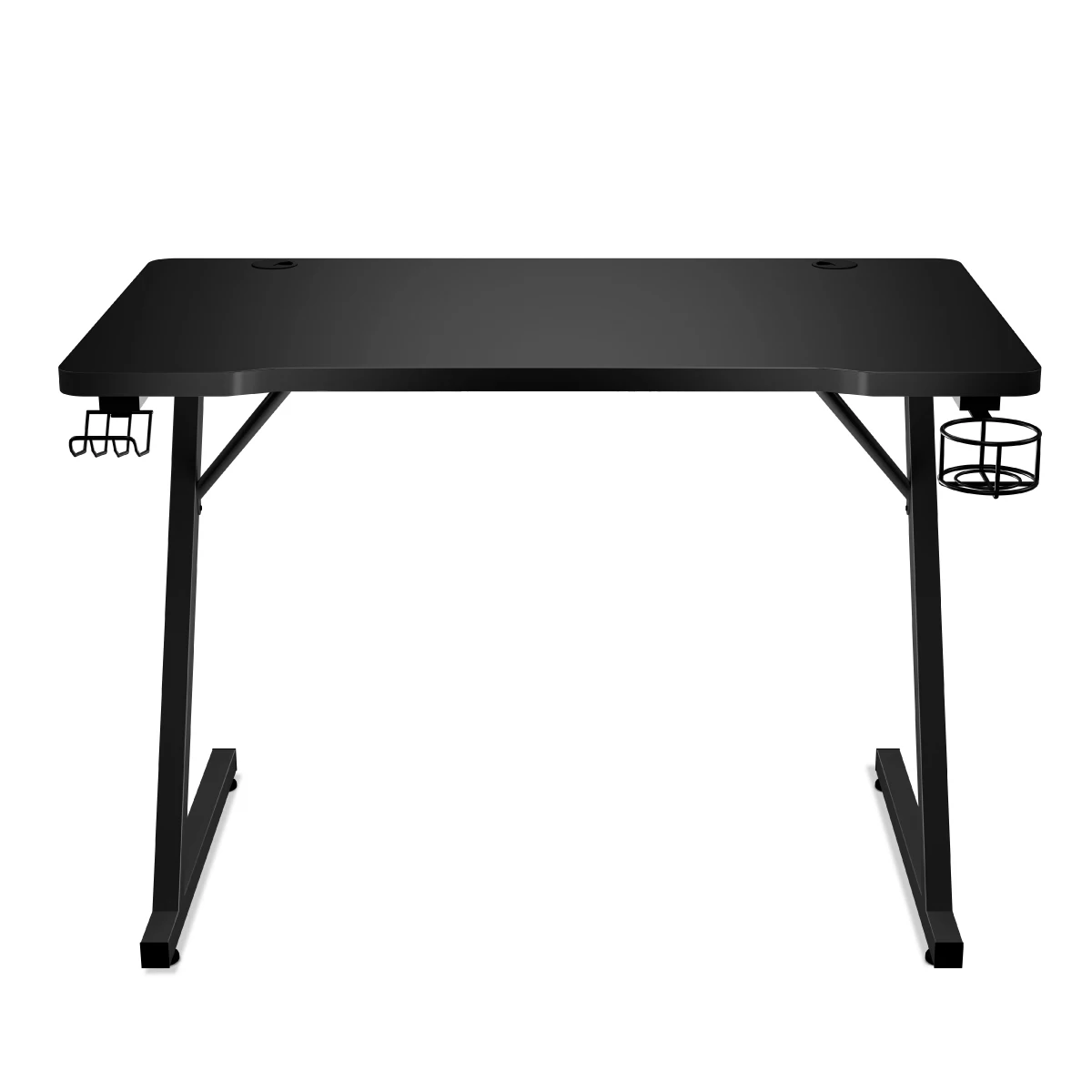 China Manufacturer Cheap Z-Shaped Computer Gaming Desk PC Racing Standing Table With RGB Light OEM Suppliers
