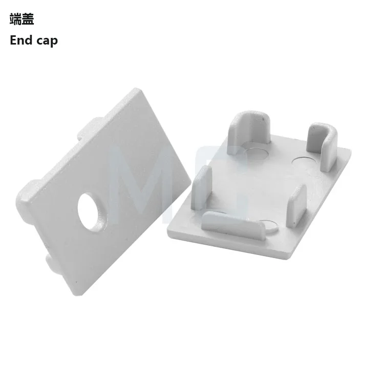 surface mounted LED aluminum profile black LED channel for flexible or rigid LED strips