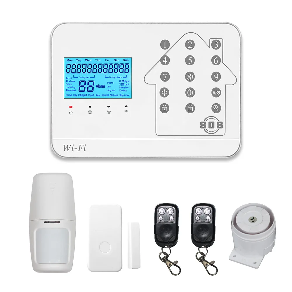 Anti thief Alarm System Automatic Burglar Alarm System