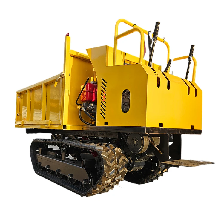 The latest product in 2024!4x4 mini dump truck.Load 1500kg tracked dump truck!