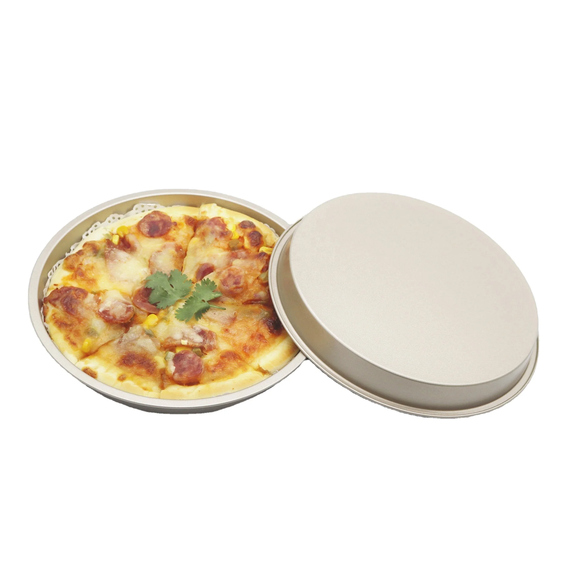 6 inch anodized aluminum loose removable base bottom cheese cake pan bread tin baking tray