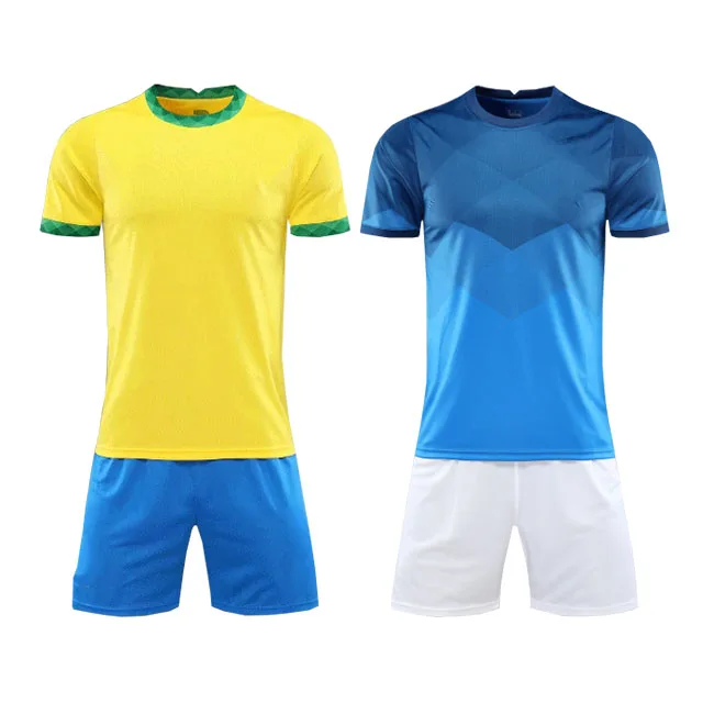 Euro cup Custom thailand quality jersey soccer football jersey shirt soccer jersey set