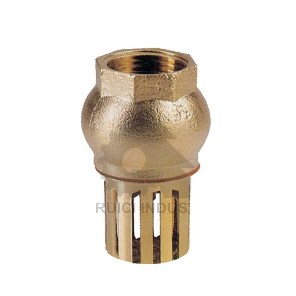 high quality price superior brass cw617n foot valve