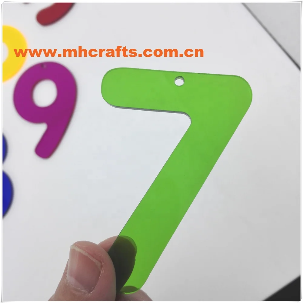 Эхо дружественные лазерные Вырезанные Акриловые буквы и цифры для детского образования буквы алфавита нижний регистр