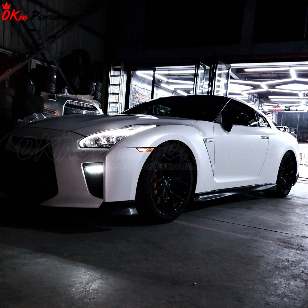  Головного света 2008-2019 левой и правой стороны переднего бампера фара для Nissan GTR R35