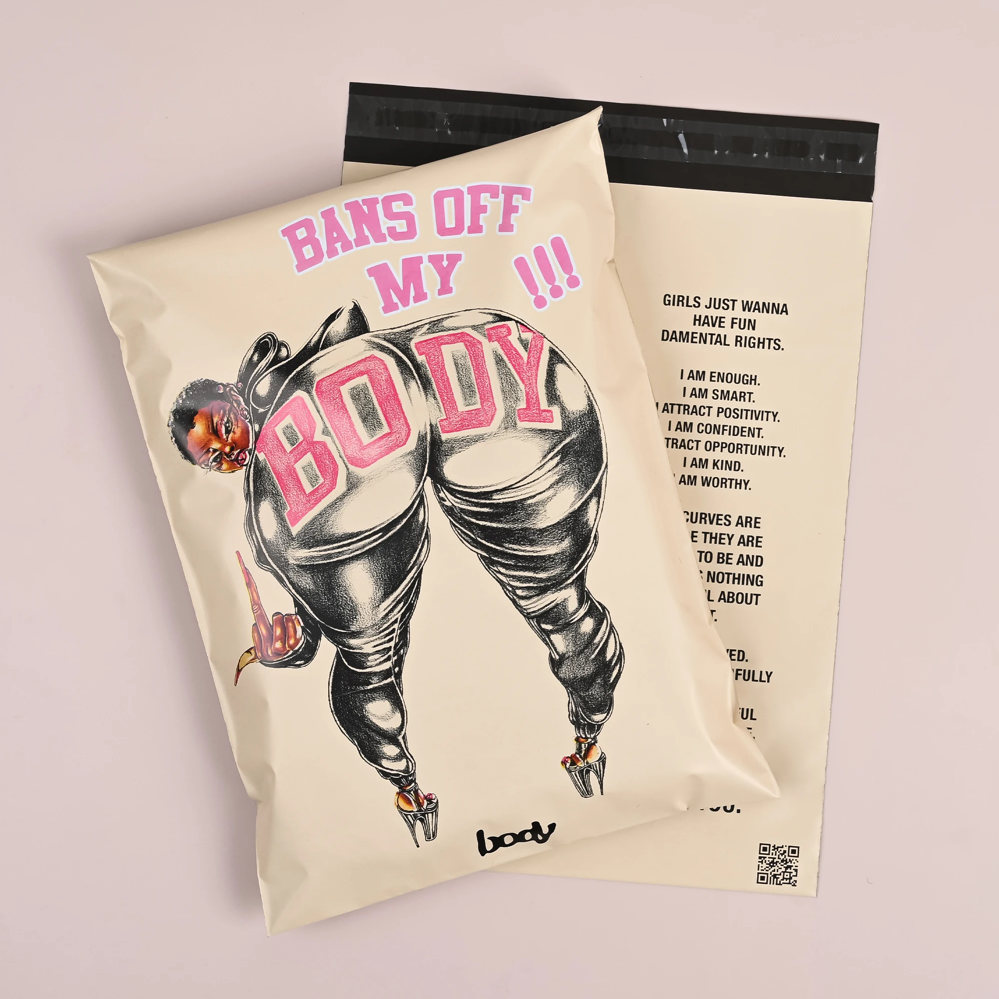 custom logo plastic courier poly seal mailing bag personalized mailing bags envelope printed delivery clothes nude shipping bag