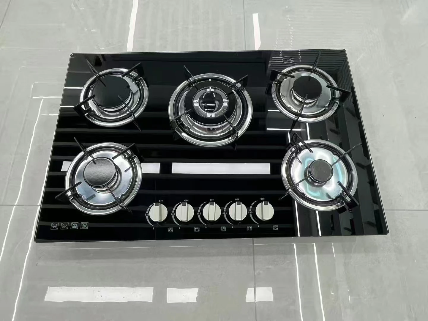 Best Reasonable Price Gas Cooker Manufacturers China Cooking Appliances Counter Top Built In Gas Stove 5 Burners Gas Cooktop