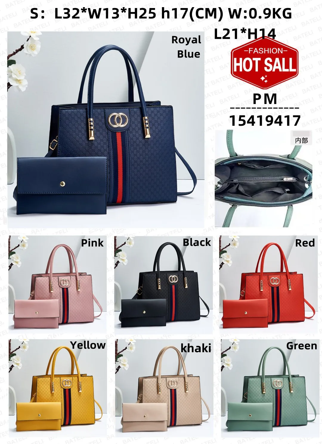 Checkered Dark Grain Retro Texture Handbags Light Simple Business Type Bag 2023 Womens Luxury Set Bags