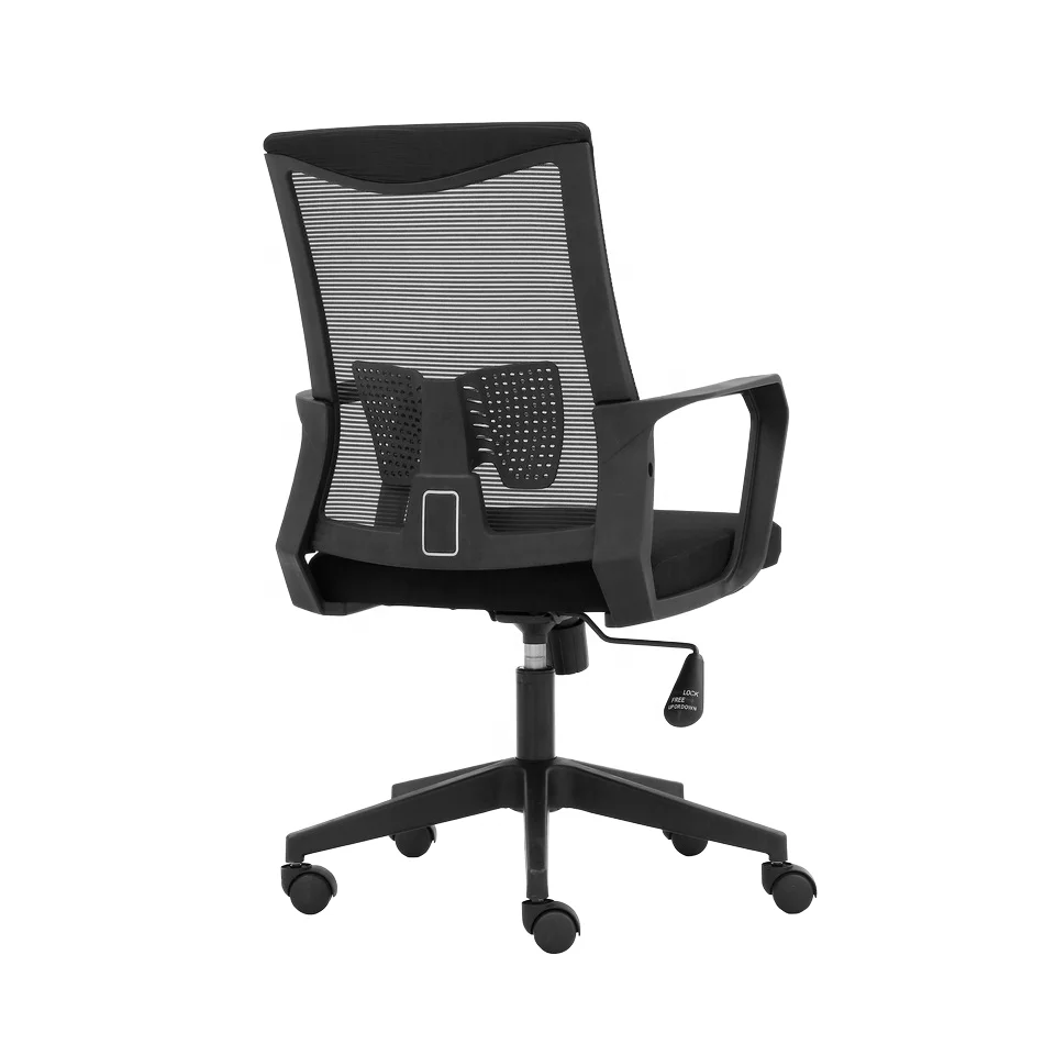 2024 Small Mesh Fabric Staff Office Chair Contemporary Design Style 150kg Capacity