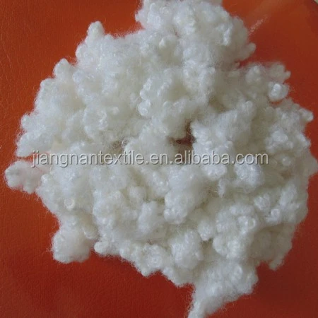 polyester staple fiber and hollow conjugated siliconized 15 dn x 64 mm.