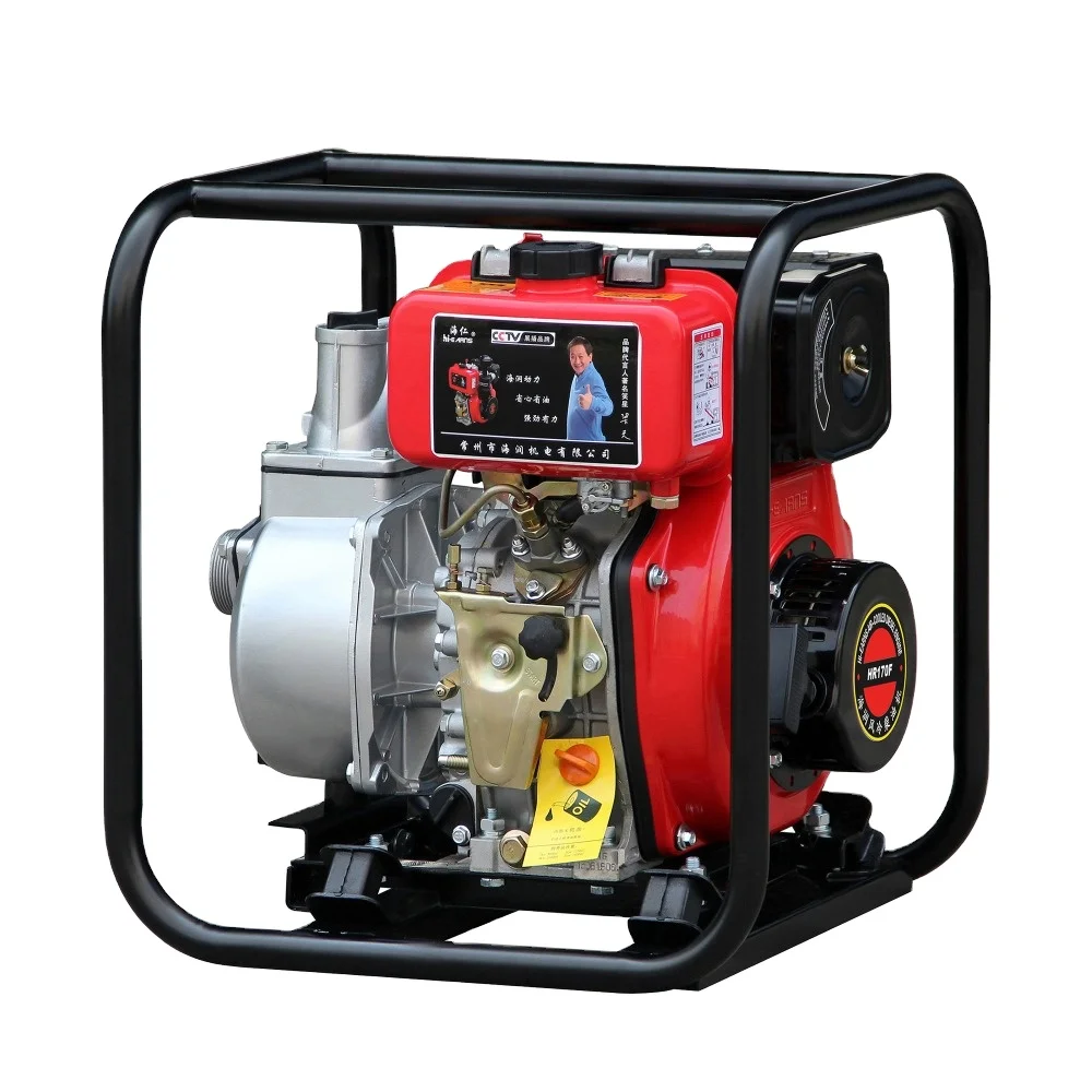 recoil start 173FB engine powered diesel water pump 2 inch