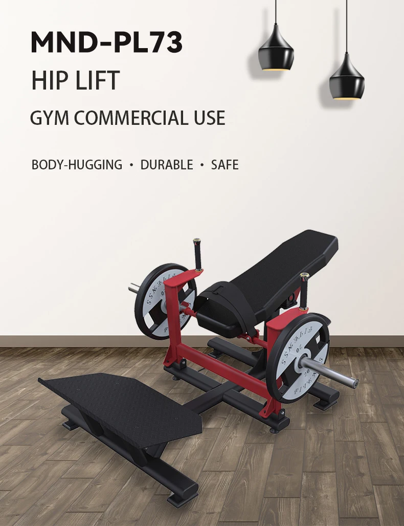 Professional Fitness Machine 2020 Hot Sell Design Gym Equipment PL73 Hip Lift
