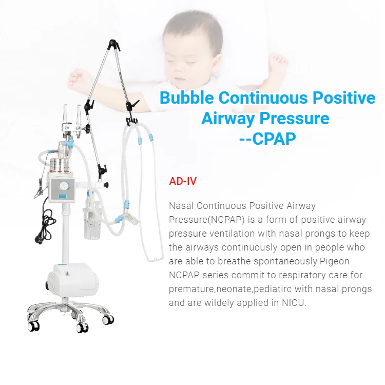 Hospital Equipment Respiratory Machine With Cpap System