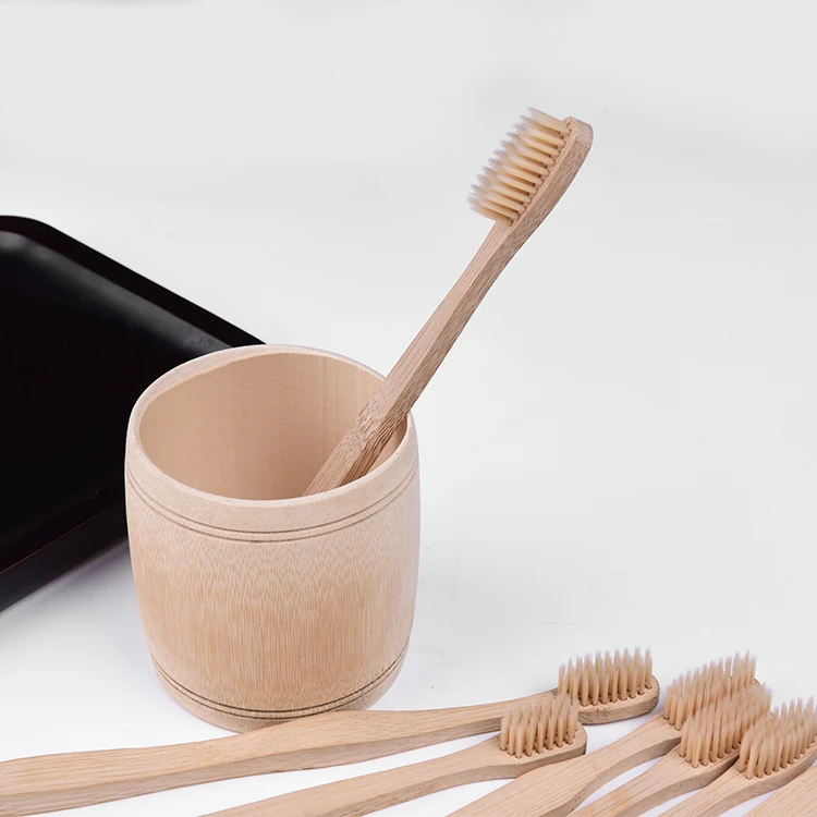 FSC горячая Распродажа персональная деревянная ручка экологически чистый зубной очиститель модная деревянная зубная щетка натуральная