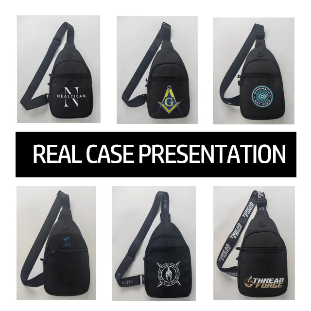 BSCI custom waterproof luxury men chest bag Sling Men Crossbody side for men travel bags casual cross body chest shoulder sling