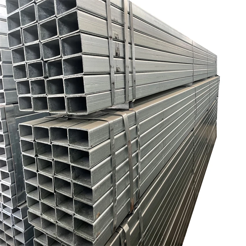 MS galvanized steel pipe/galvanized hollow profile/galvanized steel pipe price per kilogram
