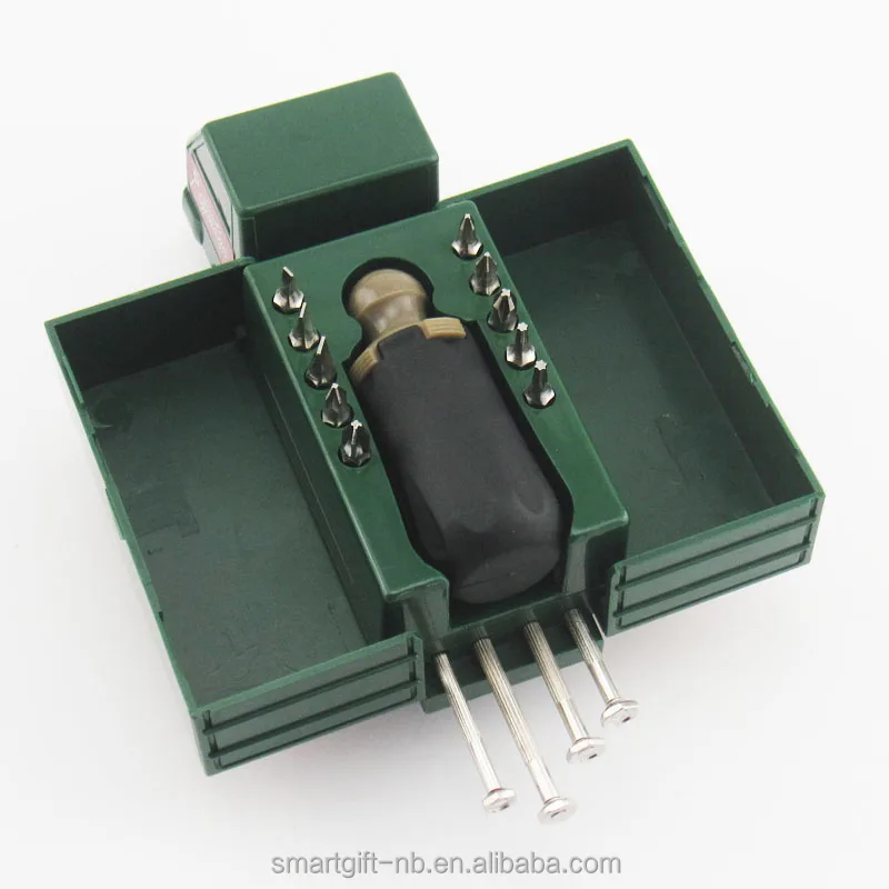 Truck Shape  screwdriver tool  kit set with Light LED for insurance company gift  custom logo