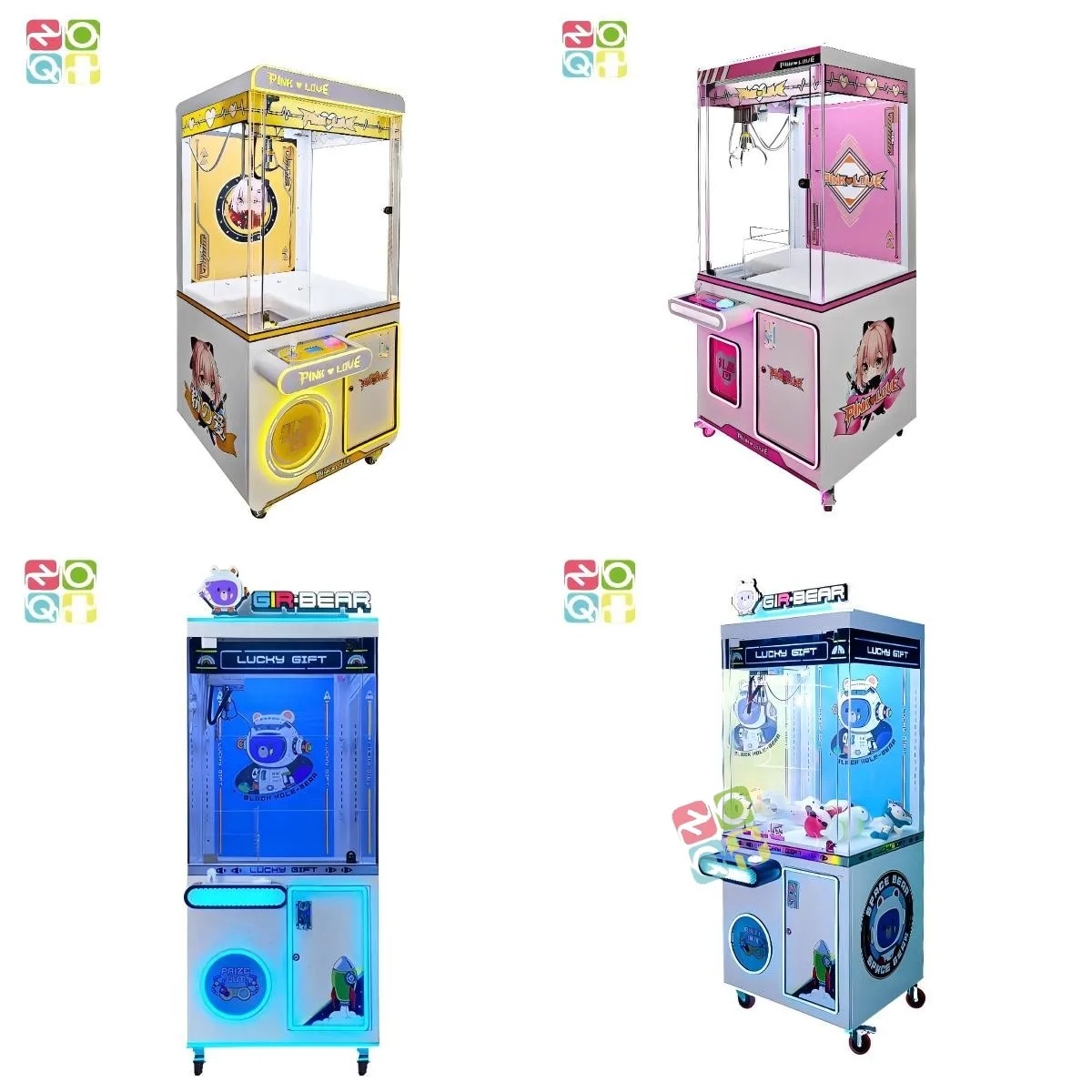 High Quality Custom Claw Doll Machine Crane Toy Game Arcade Machines for Shopping Mall