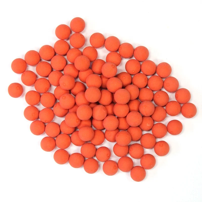 2023 Hot sale Spunky 0.50' Cal Recycled Paintball Solid Natural Rubber Sport Balls