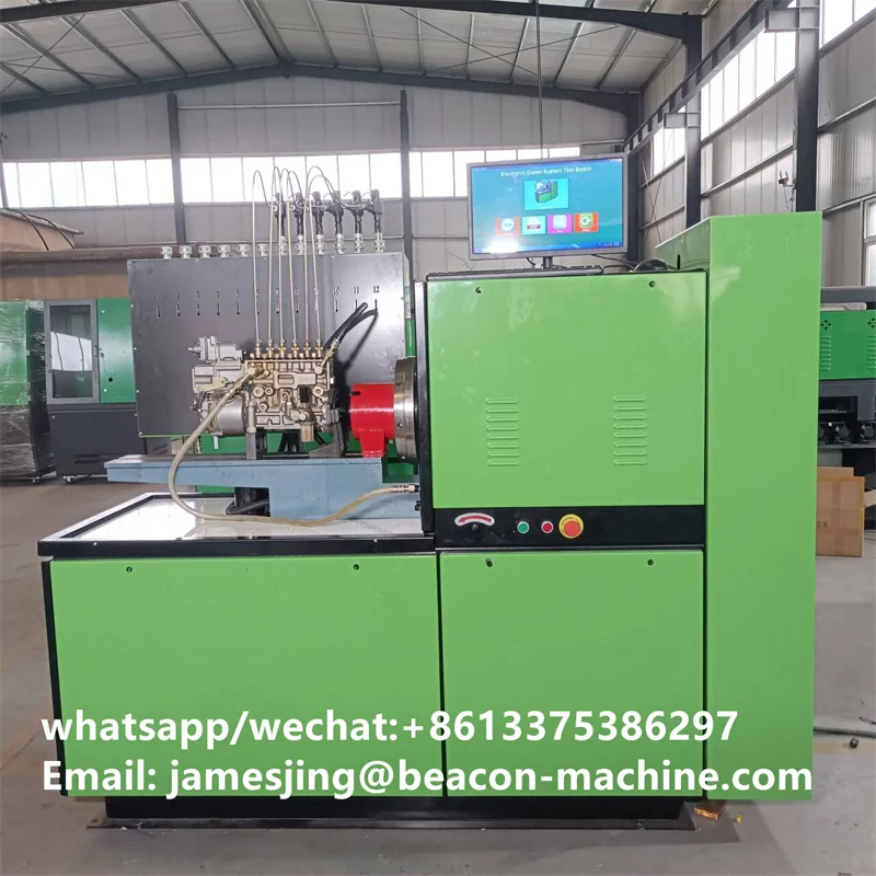 Laboratory equipment diesel engine 22KW EPS816 electronic diesel fuel injector pump test bench with flow meter