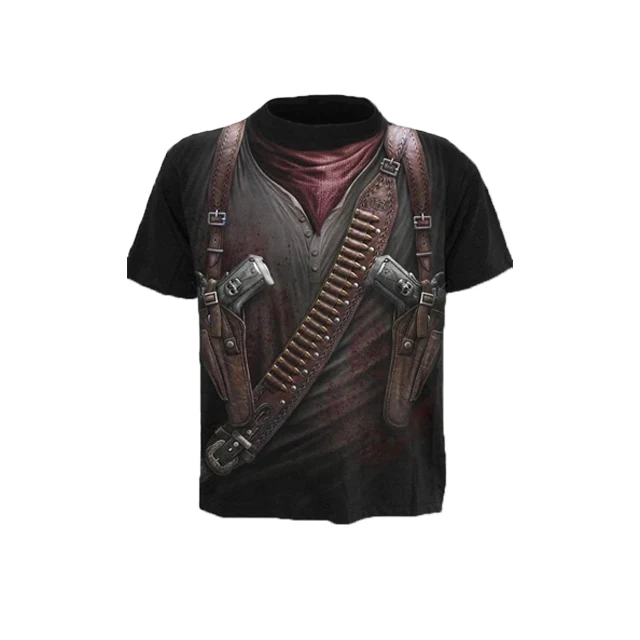 Custom Printed 3d Sublimation Printing Man Tshirt