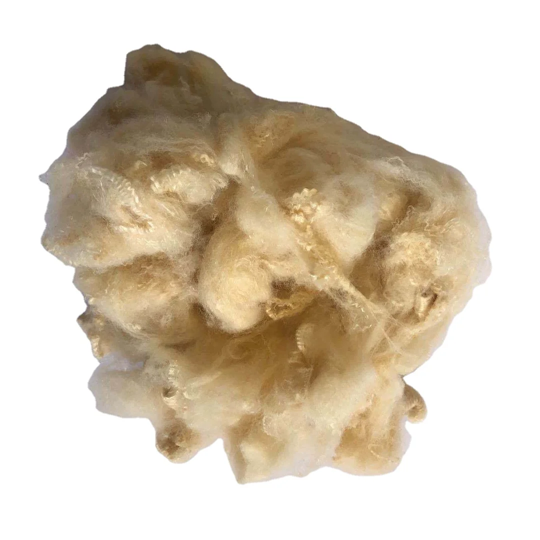 polyester fiber Grey  3D64MM used for  Non-woven cloth