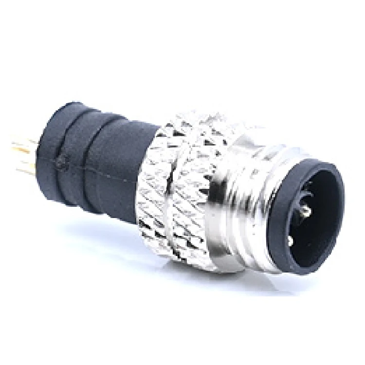 Made in China M8 circular connector m12 connector 5 pin M8 connector 4 -12 pin for monitoring system Waterproof M8 Adapter