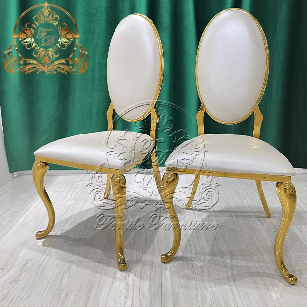 Conference Banquet Royal  Stainless Steel Hotel Wholesale Chair For Wedding Events