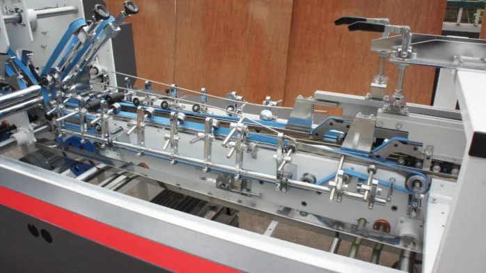 PRY-ZH-700D Fully Automatic Carton Board Folder Gluer With Crash-Lock Bottom