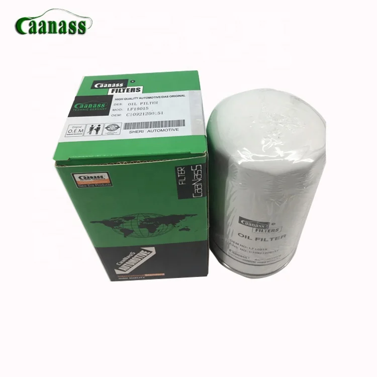 C10921260151 LF16015 made in china good quality caanass zhongtong bus oil filter engine part spare