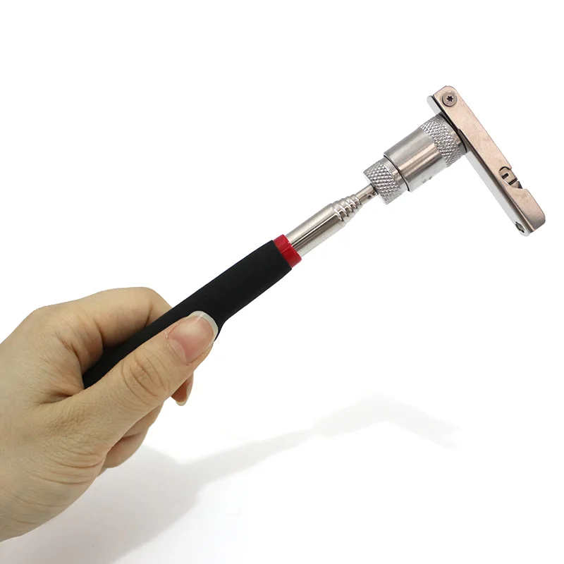 Portable 3 Lb Extendable Magnetic Pickup Tool Flashlight Magnetic Pick-Up Tool Magnetic Pickup Tool Led Light Telescoping Handle