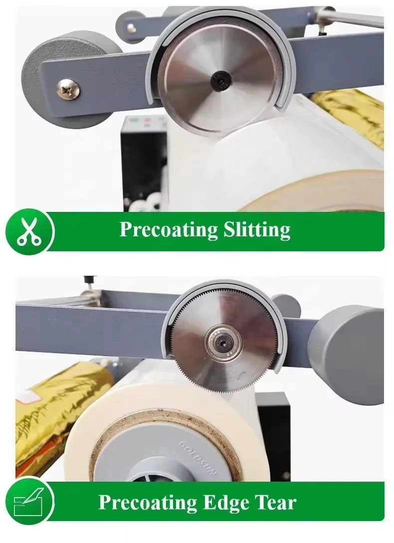 GD389 Digital Foil Hot Stamping Machine Hot Foil Film Laminating Printer Machine