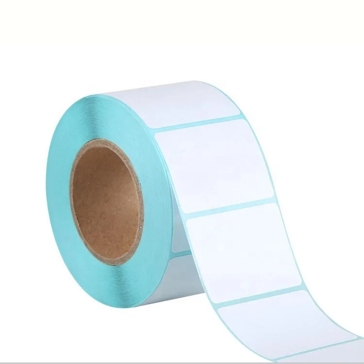 High Quality Waterproof Blank Sticker Barcode Thermal Paper Label Direct Shipping Thermal Label