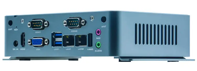 Intel Celeron J1900 NUC mini computer quad core processor J1900 Dual Lan Mini PC Nano PC with 2*com port